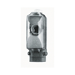 K�K Typ Nr. 690036 Kabel�bergangskasten f�r Albert Pollerleuchten (ALB-6208...) + Leuchtenmasten, Edelstahl / klar