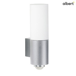 outdoor wall luminaire TYPE NO 0378 with sensor, with motion detector E27 IP54, stainless steel dimmable
