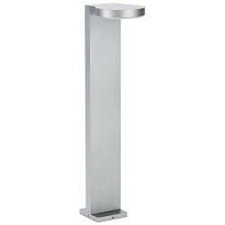 LED Pollerleuchte Typ Nr. 2290, IP44, H�he 90cm, 16W 3000K 1600lm, Alu-Guss / Acrylglas opal, Silber matt