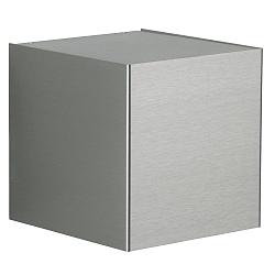 outdoor wall luminaire TYPE NO 2452 one-sided IP44, stainless steel brushed dimmable