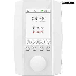 bluetooth wall controller CASAMBI ARCA-ECO BT24 surface-mounted version, programmable, white