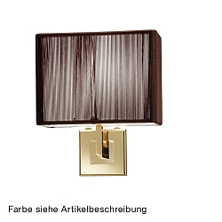 Wandleuchte AP CLAVIUS Wandleuchte, E14, IP20, Gold / Sand