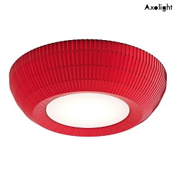 Ceiling luminaire BELL 060, 2x E27, IP20, red