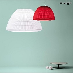 Ceiling luminaire BELL 090, 3x E27, IP20, red