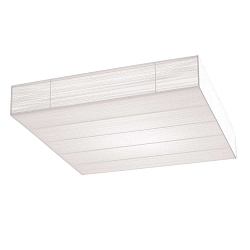 Deckenleuchte PL CLAVIUS, 60x60cm, 3x E27, IP20, wei�
