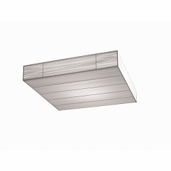 Deckenleuchte PL CLAVIUS, 60x60cm, 3x E27, IP20, Sand