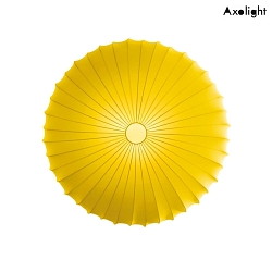 Wall or ceiling luminaire PL MUSE 120, E27, IP20, yellow