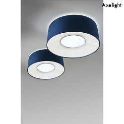 Ceiling luminaire PL VELVET 070, 2x E27, IP20, blue / white
