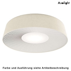 Ceiling luminaire PL VELVET 100, 3x E27, IP20, beige / white