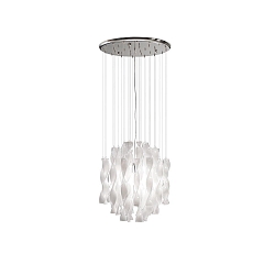 Pendelleuchte SP AURA 45, E27, IP20, Muranoglas, wei�