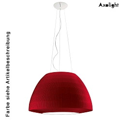 Pendant luminaire BELL 090, 4x E27, IP20, direct / indirect, red