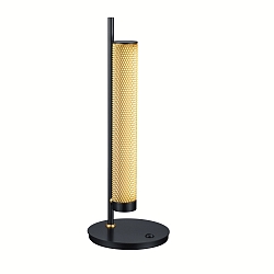 LED Table lamp 14.238, 10W/m, brass / black