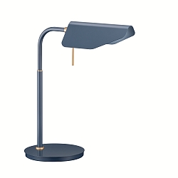 Tischleuchte 14.402, E27, graublau 