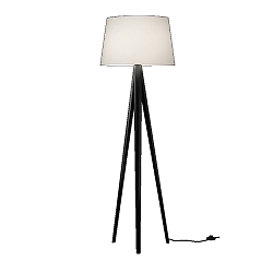 Stehleuchte 23.156, E27, schwarzbraun, RAL 8022