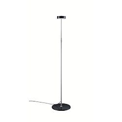 LED Stehleuchte 24.108, 6W, schwarz / chrom              