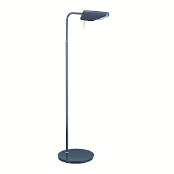 Stehleuchte 24.402, E27, graublau 