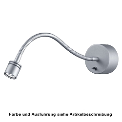 LED Wandleuchte 64.341, 1W, chrom                       