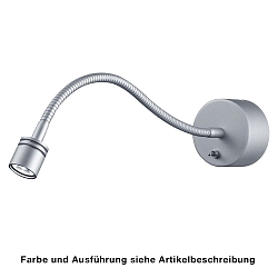 LED Wandleuchte 64.341, 1W, dunkel br�niert             