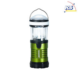 Blulaxa LED Campinglampe 3W, 2 Schaltstufen, Signal-Blinkmodus, auch als Taschenlampe nutzbar, abnehmbare Handschlaufe