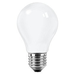 Blulaxa LED Filament Gl�hfaden Lampe Birnenform RETRO opal, 300�, E27, warmwei�, Glas
