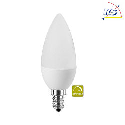 Blulaxa LED Light bulb Candle SMD Essential, 5W, 260°, E14, warmwhite, dimmable