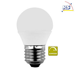 Blulaxa LED Lamp MiniGlobe SMD Essential G45, 160°, E27, warmwhite, dimmable, 5,5W