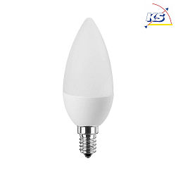 LED Lamp candle E14, 5W, 470lm, 4000K normal white, 230°,