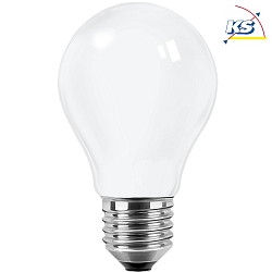 LED Lamp pear shape, 8W (60W), E27, 806lm, 2700K, glass opal, dimmable