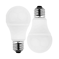 LED Birnenlampe, E27, 10W 2700K 1055lm, DOPPELPACK, wei� / opal