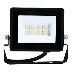 LED Fluter, 110�, 20W, 4000K, 1620lm, IP65, schwenkbar, schwarz