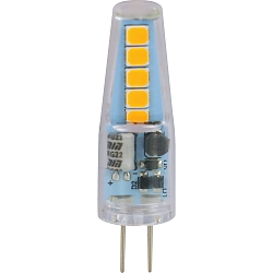LED Stiftsockellampe, 300�, G4, 1W, 3000K, 100lm
