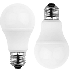 LED SMD Lampe A60, 2er Set, 180�, E27, 8W, 4200K, 810lm 