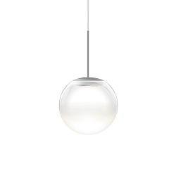 pendant luminaire BLOP MOLL LV S IP20, lacquered, matt chrome dimmable