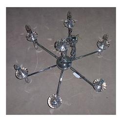 Pendelleuchte GIRATA, 6-flammig, 6x E14 max. 40W, Chrom