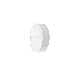 LED Au�enwandleuchte EYE, IP65 IK10, halbrunde Blende, 12W 3000/4000/5700K (CCT DIP-Switch), Seeluft best�ndig, schwarz