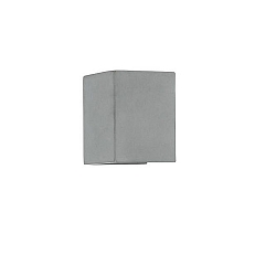LED Wandleuchte KONKRET, IP20, 230V, 4.2W 3000K 220lm, Stahl / Beton grau
