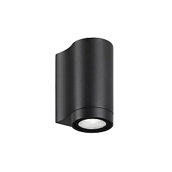 Outdoor LED Wandanbauleuchte YLIP, 45�, 8W, 3000K-5700K, 800lm, IP65, 230V AC, 50 Hz, schwarz