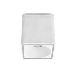 downlight DOLOK-S square, with decorative ring, direct / indirect IP20, white matt dimmable