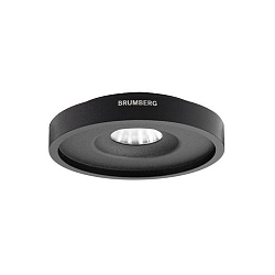 downlight TUBIC round, built-in version, direct / indirect IP20, black matt dimmable