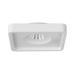 LED Einbau-Downlight QUBIC, IP20, Direkt / Indirekt, 350mA, 9.5W / 1.5W 3000K 830/130lm 40�, CRi >90, Strukturwei�