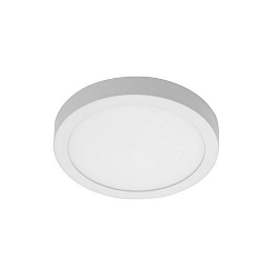 LED Aufbau-Panel FLAT37, IP20, rund, � 24cm, 230V, 24W 3000K 1630lm 120�, wei�