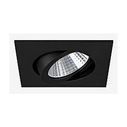 LED-Einbaustrahler 350 mA, 7 W, 38�, 2700K, schwarz
