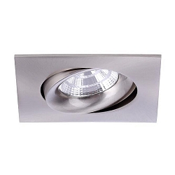 LED Einbaustrahler INDIWO83, IP20, eckig, 9.5 x 9.5cm, Plug&Play 350mA, 5.5W 3000K 550lm 36�, schwenkbar 25�