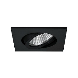 LED-Einbaustrahler 350 mA, 6 W, 38�, 3000K, schwarz