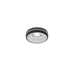 downlight NATUNA rigid, built-in version, direct / indirect IP20, black matt dimmable
