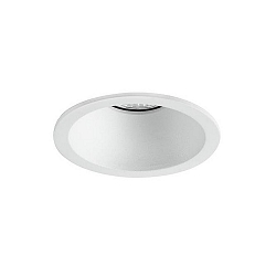 LED Einbau-Downlight, IP20, rund, � 8.2cm, Plug&Play 350mA, 7W 3000K 600lm 40�, Strukturwei�