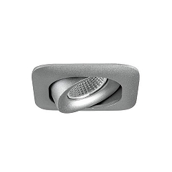 LED Einbau-Downlight, IP20, eckig, 8.2 x 8.2cm, Plug&Play 350mA, 7W 3000K 600lm 40�
