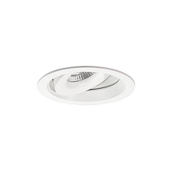 ceiling recessed luminaire KAMUTA swivelling, rotatable, direct IP20, transparent, white dimmable