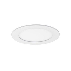 LED Einbaupanel FLAT350, 350 mA, � 12 cm, IP44, 6W, 115�, 4000K, 560lm, rund, wei�