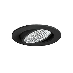 LED-Einbaustrahler 350 mA, 12 W, 38�, 1800|3000K, schwarz